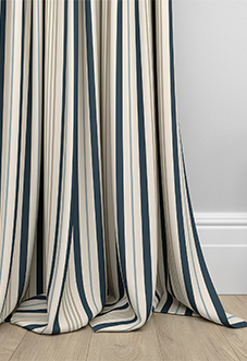 The British Stripe Co. George, Polzeath No.1 - Made to Measure Curtains